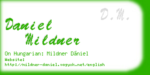 daniel mildner business card